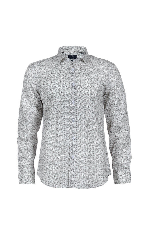 Florenzi shirt L/S Khaki multi M 